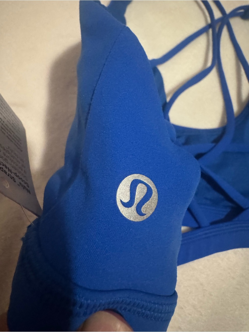 Lululemon Strappy Scoop Neck Bra Nulu - Picture 4 of 5